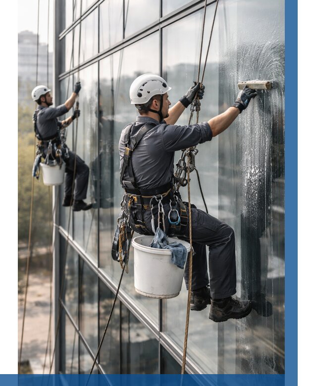 Мойка сплошного остекления в Старом Осколе, заказать от 304 р.| ВЫСОТНИК-Срк