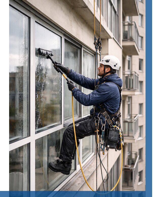 Мойка балконного остекления в Старом Осколе от 3541 р. | ВЫСОТНИК-Срк