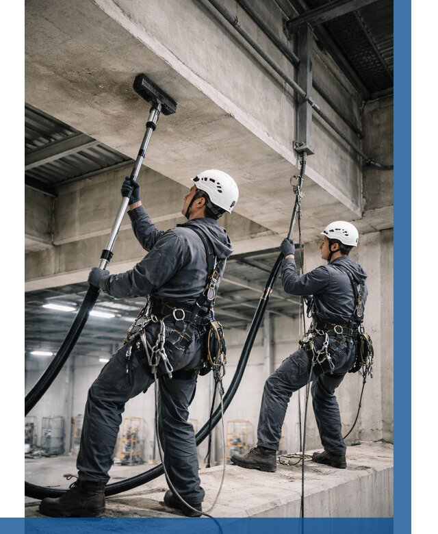 Обеспыливание потолочных конструкций в Старом Осколе от 253 р. |ВЫСОТНИК-Срк