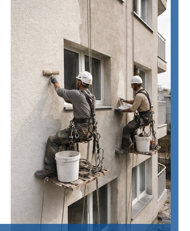 Нанесение короеда на фасад в Старом Осколе от 455 р. | ВЫСОТНИК-Срк