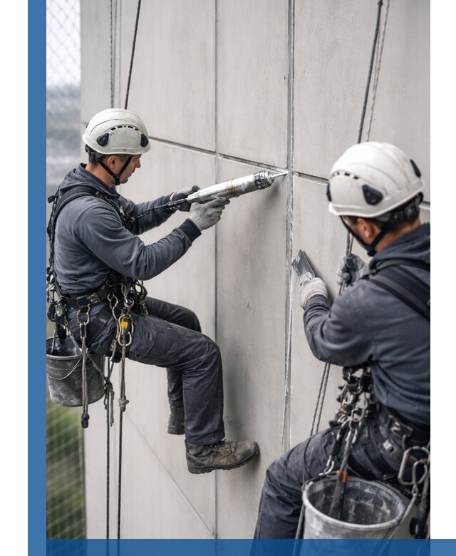 Первичная герметизация швов фасадов и кровель в Старом Осколе