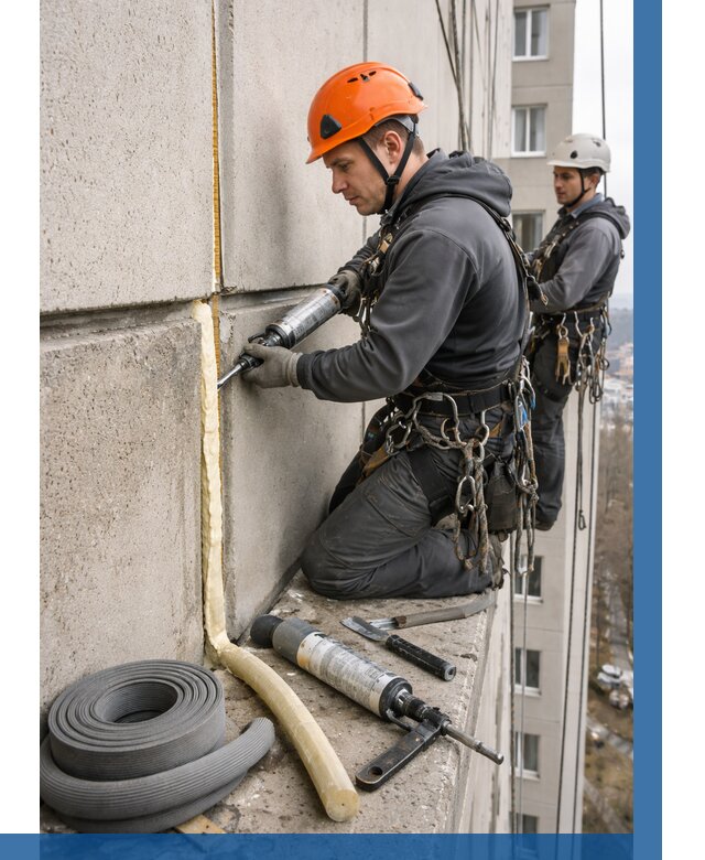 Теплый шов межпанельные швы в Старом Осколе от 708 р. | ВЫСОТНИК-Срк