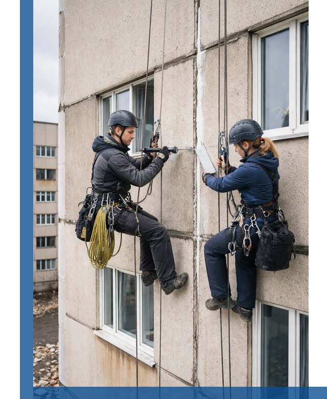 Герметизация межпанельных швов тёплым швом в Старом Осколе