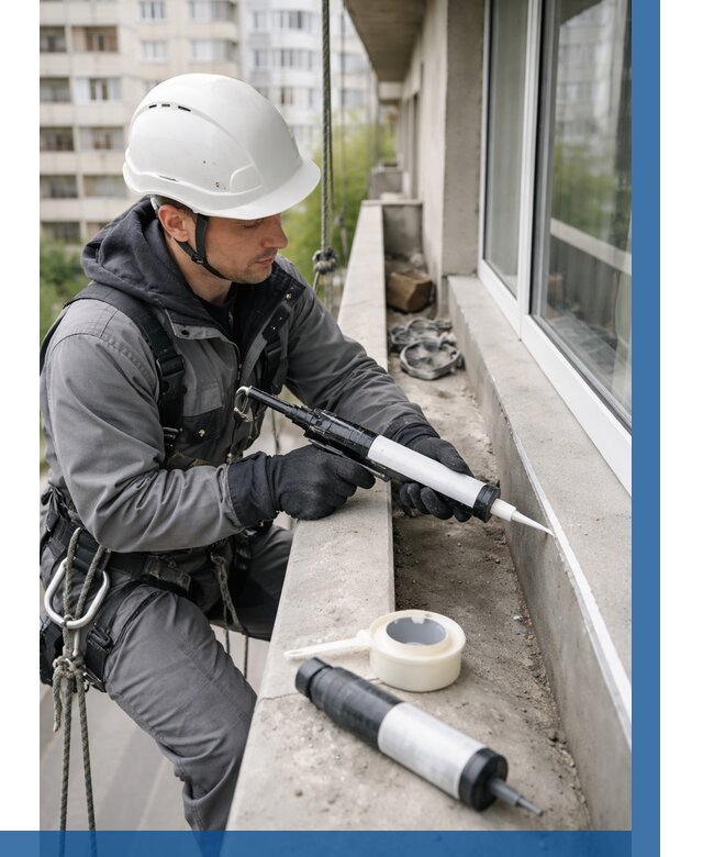 Герметизация швов лоджии в Старом Осколе от 4553 р. | ВЫСОТНИК-Срк