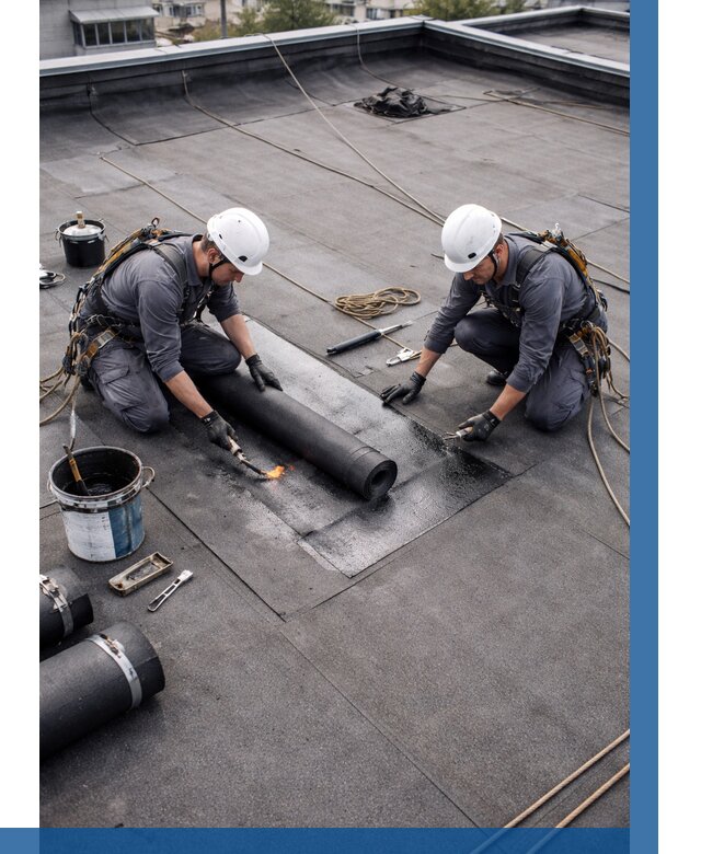 Ремонт мягкой кровли под ключ в Старом Осколе от 708 р. | ВЫСОТНИК-Срк