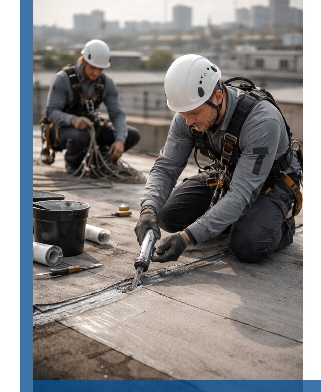 Аварийное и капитальное устранение протечек кровли в Старом Осколе