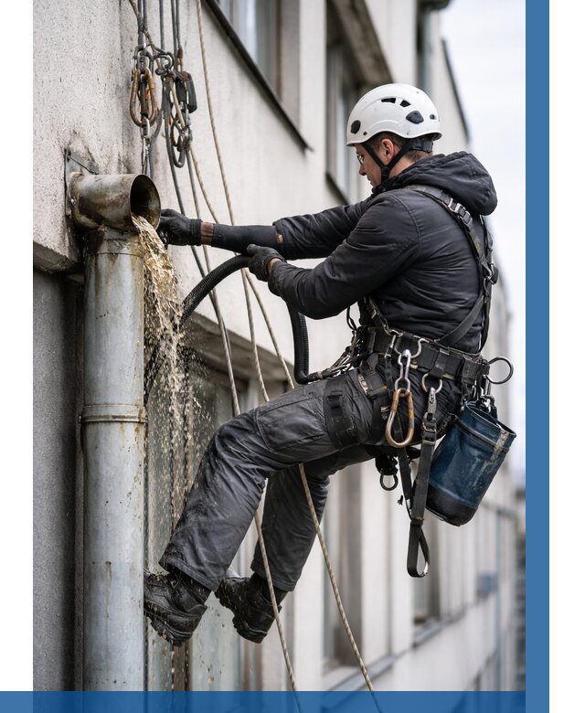 Прочистка водосточных труб в Старом Осколе от 3541 р. | ВЫСОТНИК-Срк