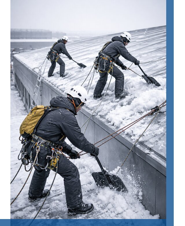 Очистка навесов от снега в Старом Осколе от 4553 р. | ВЫСОТНИК-Срк