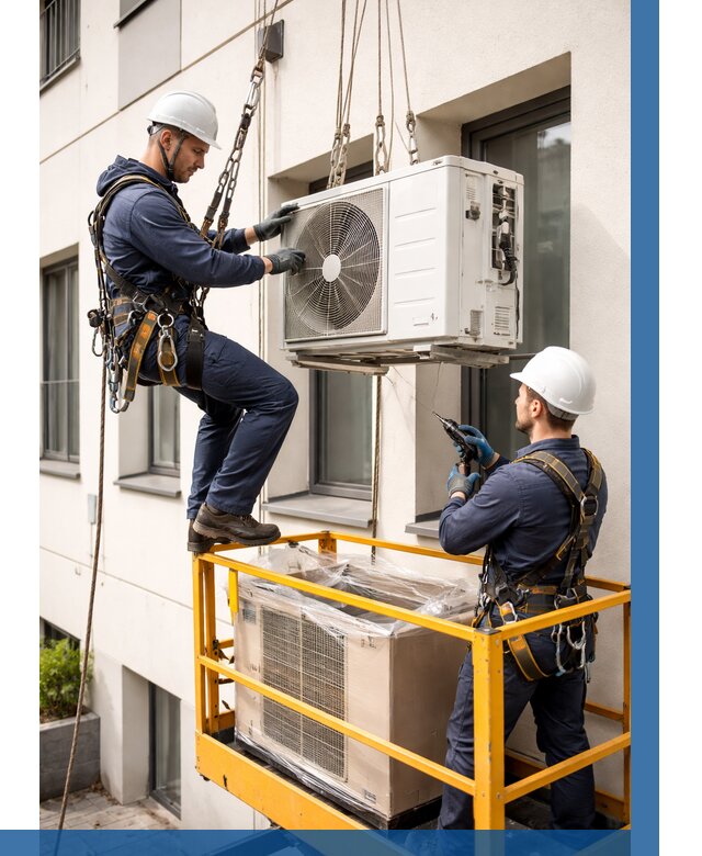 Демонтаж внешнего блока кондиционера в Старом Осколе от 3541 р. | ВЫСОТНИК-Срк