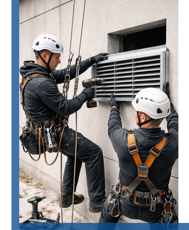 Монтаж вентиляционных решеток в Старом Осколе профессиональный сервис