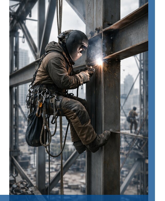 Высотные сварочные работы в Старом Осколе от 3541 р. | ВЫСОТНИК-Срк