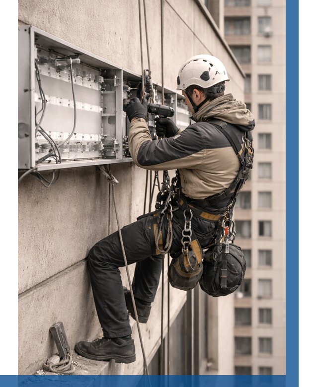 Ремонт вывески на высоте в Старом Осколе от 4553 р. | ВЫСОТНИК-Срк