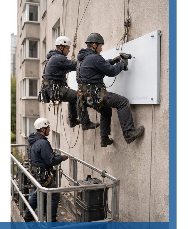 Монтаж табличек и указателей в Старом Осколе от 3541 р. | ВЫСОТНИК-Срк