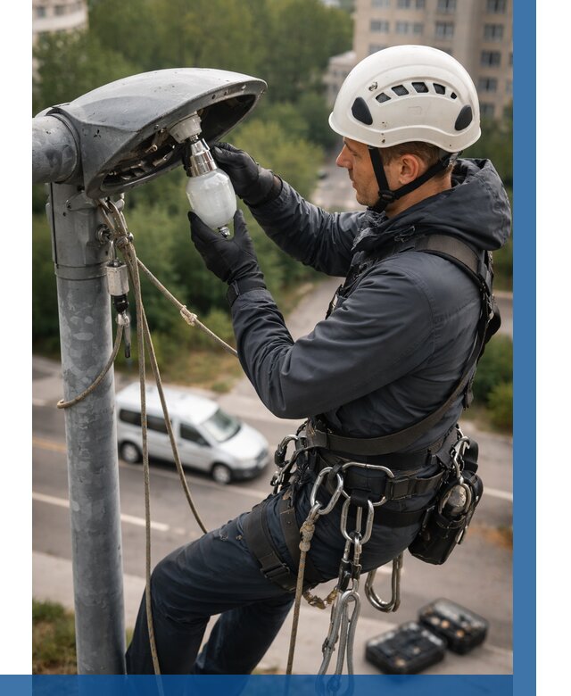 Замена ламп на высоте в Старом Осколе от 2529 р. | ВЫСОТНИК-Срк