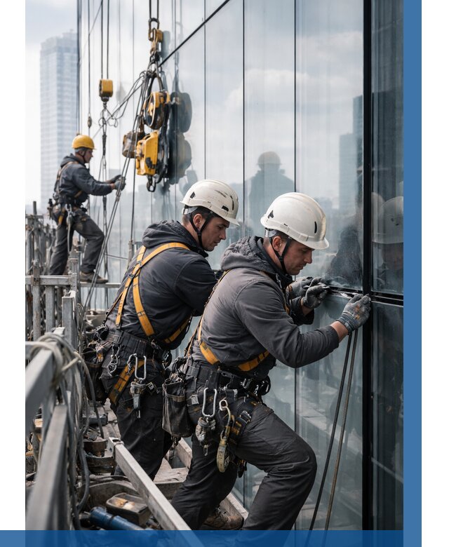 Структурное остекление фасадов в Старом Осколе от 9611 р. | ВЫСОТНИК-Срк