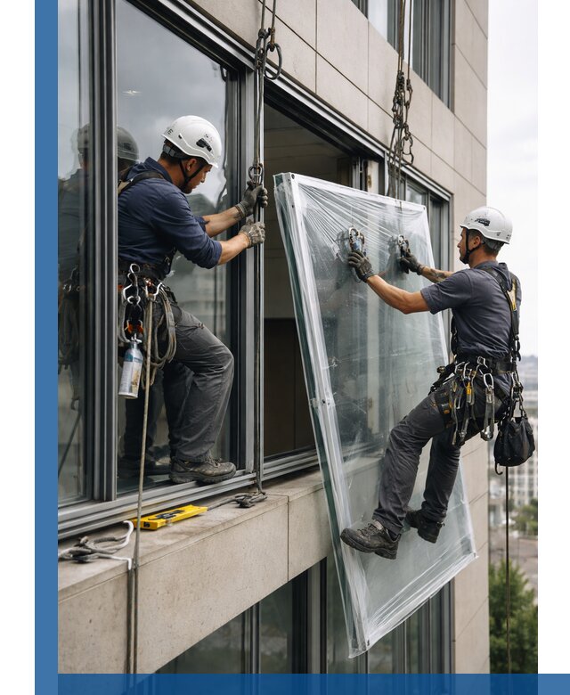 Профессиональная замена стекла в витраже в Старом Осколе с гарантией