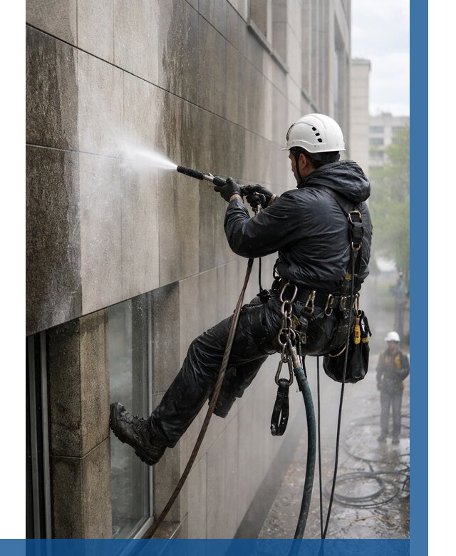 Гидроструйная очистка поверхностей в Старом Осколе от 860 р. | ВЫСОТНИК-Срк