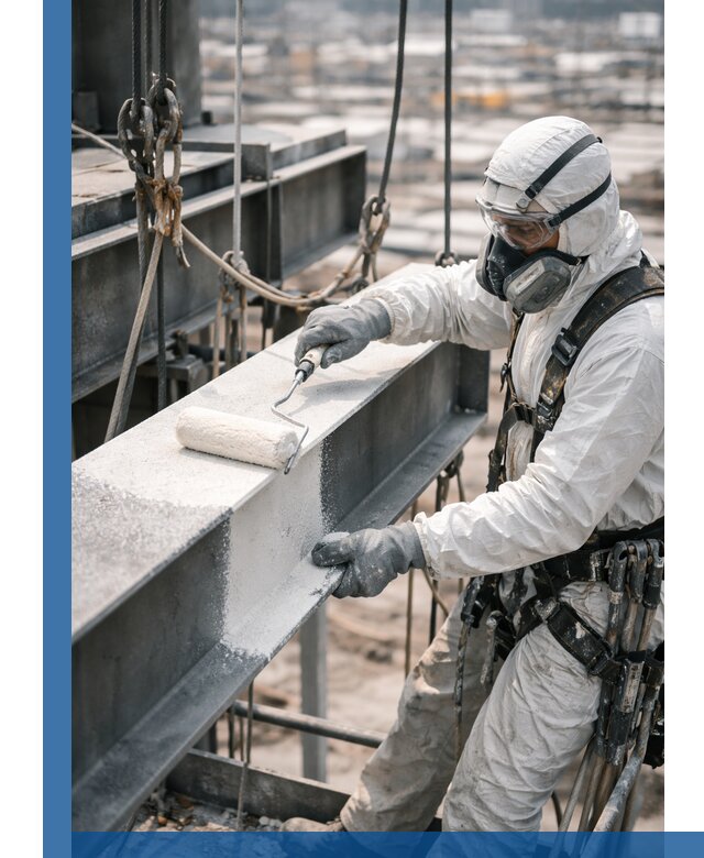 Профессиональная огнезащитная обработка металлоконструкций в Старом Осколе