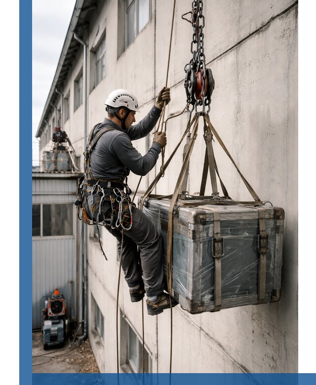 Подъем грузов на высоту в Старом Осколе для промышленных объектов