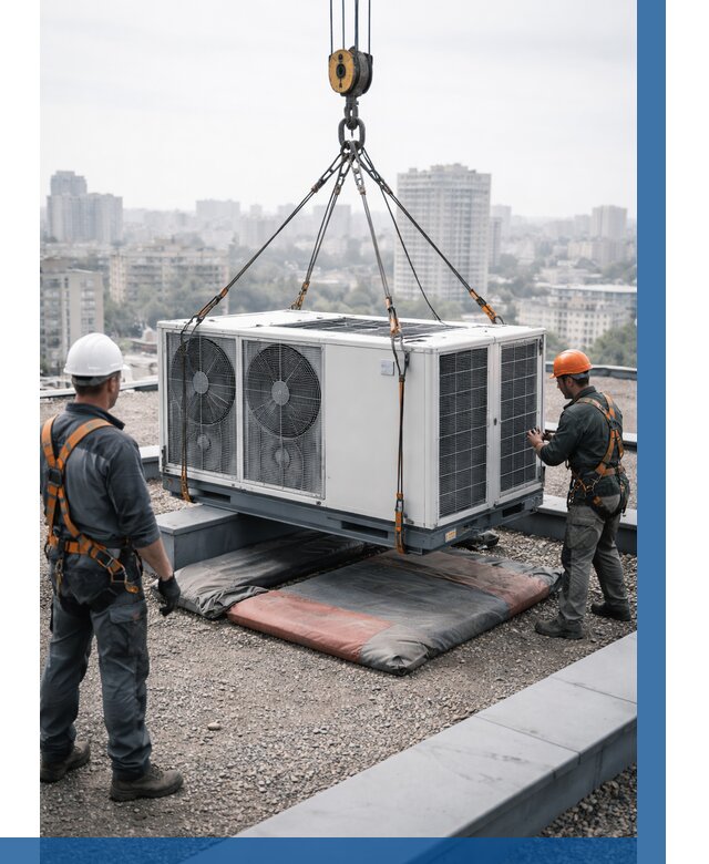 Подъем груза на крышу в Старом Осколе от 5059 р. | ВЫСОТНИК-Срк заказать