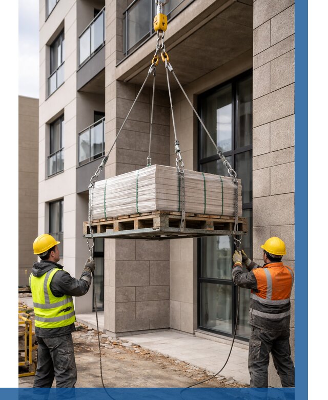 Подъем керамогранита на этаж в Старом Осколе от 3541 р. | ВЫСОТНИК-Срк