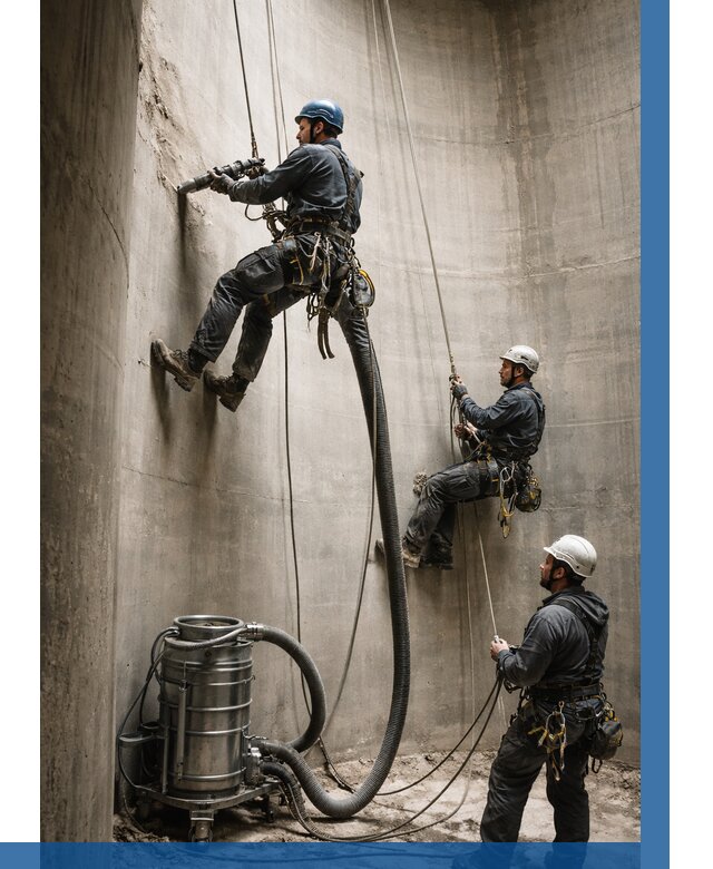 Зачистка силосов в Старом Осколе от 4553 р. Договор и смета ВЫСОТНИК-Срк