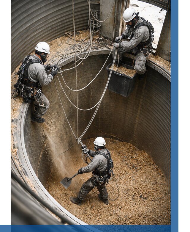 Чистка зерновых бункеров в Старом Осколе от 12140 р. | ВЫСОТНИК-Срк