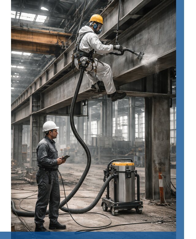 Обеспыливание конструкций в цехе в Старом Осколе от 4249 р. | ВЫСОТНИК-Срк