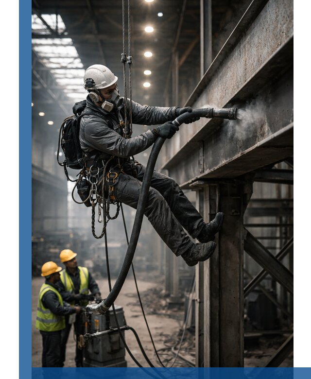 Обеспыливание конструкций в цехах промышленного производства в Старом Осколе