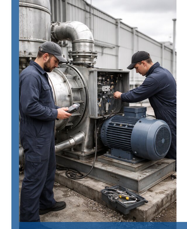 Техническое обслуживание промышленного оборудования в Старом Осколе