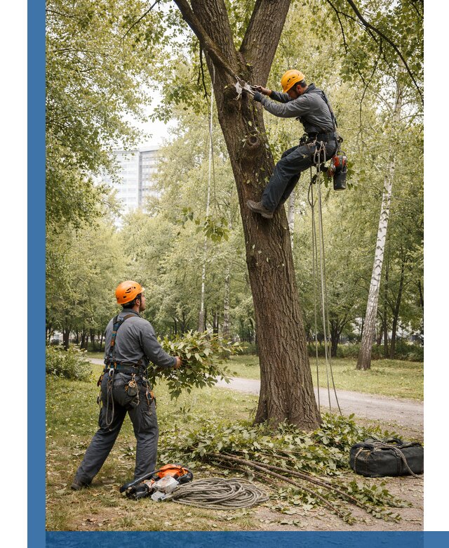 Санитарная обрезка деревьев в Старом Осколе, профессионально и безопасно