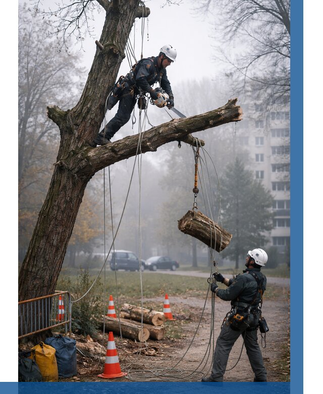 Удаление аварийных деревьев в Старом Осколе от 15176 р. | ВЫСОТНИК-Срк