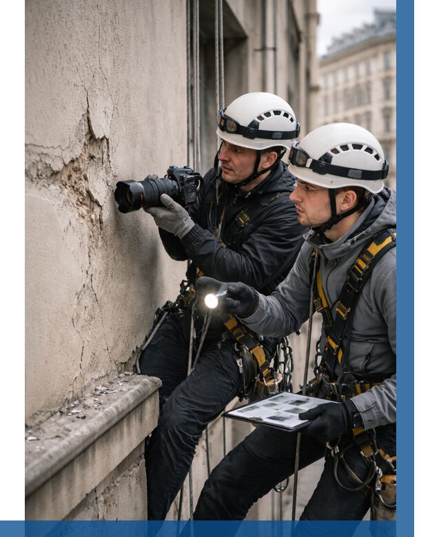 Фотофиксация дефектов фасада в Старом Осколе от 4553 р. | ВЫСОТНИК-Срк