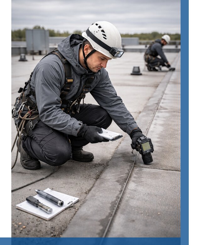 Обследование кровли на протечки в Старом Осколе от 4553 р. | ВЫСОТНИК-Срк