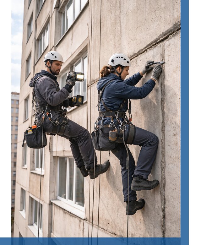 Обследование межпанельных швов в Старом Осколе от 1821 р. | ВЫСОТНИК-Срк